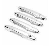 VQLDPX Cubierta Manija Puerta Exterior Coche 1 Juego De Embellecedores Para Manijas Puerta Auto Para City Sedan 2015-2020 Decoración Adhesivo Protector Embellecedor(Plata 1)
