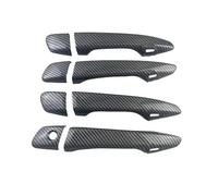 VQLDPX Cubierta Manija Puerta Exterior Coche Cubiertas Para Manijas Puerta Exteriores Para Lexus ES ES300h ES350 ES250 ES200 GS GS350 GS450h 2012-2017 Embellecedores Adhesivo Embellecedor(Negro 6)