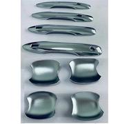 VQLDPX Cubierta Manija Puerta Exterior Coche Embellecedor De Manija Puerta Exterior Para Toyota Para Voxy 90 2021 2022 2023 Adhesivo Protector Para (cromado) Embellecedor(Color 7)