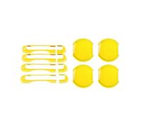 VQLDPX Cubierta Manija Puerta Exterior Coche Embellecedor De Manija Puerta Lateral Para Jeep Para Renegade 2016, 2017, 2018, 2019, 2020, 2021 Y 2022 Exterior Decoración Embellecedor(Color 2)