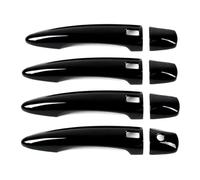 VQLDPX Cubierta Manija Puerta Exterior Coche Embellecedor De Manija Puerta Para Nissan Para Qashqai, Para XTrail Para Rogue (2020-2024) Decoración Exterior Lateral Cromado Embellecedor(Color 7)