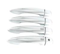 VQLDPX Cubierta Manija Puerta Exterior Coche Embellecedor De Manija Puerta Para Nissan Para Qashqai, Para XTrail Para Rogue (2020-2024) Decoración Exterior Lateral Cromado Embellecedor(Color 2)