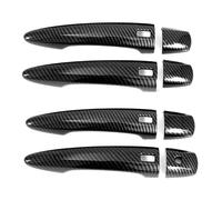 VQLDPX Cubierta Manija Puerta Exterior Coche Embellecedor De Manija Puerta Para Nissan Para Qashqai, Para XTrail Para Rogue (2020-2024) Decoración Exterior Lateral Cromado Embellecedor(Color 4)