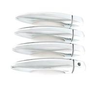 VQLDPX Cubierta Manija Puerta Exterior Coche Embellecedor De Manija Puerta Para Nissan Para Qashqai, Para XTrail Para Rogue (2020-2024) Decoración Exterior Lateral Cromado Embellecedor(Color 3)