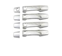 VQLDPX Cubierta Manija Puerta Exterior Coche Embellecedor Para Manija De Puerta Coche Para Lexus LX570 LX 570 2008-2012 2013 2014 2015 Decoración Plata Cromada Negro Brillante Embellecedor(Color 2)