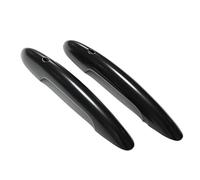 VQLDPX Cubierta Manija Puerta Exterior Coche Embellecedor Para Manija De Puerta Coche Para MINI Para Cooper S JCW F56 F57 ADHESIVO Decorativo Estilo Embellecedor(Color 4,Sin agujero y luz)