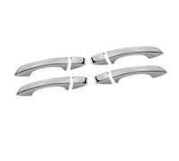 VQLDPX Cubierta Manija Puerta Exterior Coche Embellecedor Para Manija De Puerta Para Skoda Para Kodiaq 2017-2020 2021 2022 2023 Cubiertas Decorativas Adhesivo Decorativo Embellecedor(Plata 1)