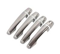 VQLDPX Cubierta Manija Puerta Exterior Coche Embellecedor Para Manijas De Puerta Auto Para Mitsubishi L200, Para Triton Para Pickup 2006-2014 Fundas Decorativas Protector Plata Embellecedor(Plata 2)