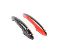VQLDPX Cubierta Manija Puerta Exterior Coche Embellecedor Para Manijas De Puerta Coche Para MINI Para Cooper S JCW R58 R59 R 58 59 Delantero O Trasero ADHESIVO Decorativo Embellecedor(Color 1,Frente)