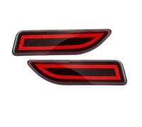 VQLDPX Luz Reflector Parachoques Trasera Coche Luz De Parachoques Trasero Para Toyota Para Corolla 2011-2013, Reflector, Faro Antiniebla, Freno Luces Direccionales Trasero