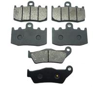 VQLDPX Pastillas De Freno Delanteras Y Traseras para R1200GS R 1200 GS R1200 GS R 1200GS 2004 2005 2006-2012 Kit de Pastillas de Freno para Moto(Delantero Trasero)