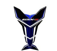 VQLDPX Pegatina Protectora para Depósito De Combustible De Motocicleta para Suzuki GSX-S125 GSX-S750 GSX-S1000 GSX S GSXS GSX - S 125 750 1000 Protector para Tanque de Combustible(Azul)