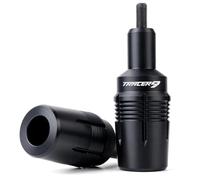 VQLDPX Protector Deslizante Marco Protectores De Chasis para Motocicleta, Protección contra Caídas para Yamaha Tracer 9 GT 2025, Tracer 9GT 2021-2025, Tracer 900 GT contra Caídas(Negro,X-1)