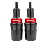 VQLDPX Protector Deslizante Marco Protectores De Chasis para Motocicleta, Protección contra Caídas para Yamaha Tracer 9 GT 2025, Tracer 9GT 2021-2025, Tracer 900 GT contra Caídas(Rojo,X-2)