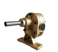 VQRINWIEL Bomba de engranajes de alta viscosidad para prensa de impresión | Bomba de engranajes de alta viscosidad con flujo de cobre y bronce de estaño 1 m3/h, cabeza de 100 m, velocidad de 1440 rpm