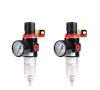 VQRINWIEL Filtro neumático AFR-2000, Unidad de Tratamiento de Aire, compresor de presión, válvula Reductora, regulador de separación de Aceite y Agua, manómetro AFR2000(AFR-2000 w PC-6MM)