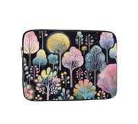 VQUVQV Forest In The Moonlight - Funda protectora para laptop, forro suave, acolchada, con cremallera, bolsa de transporte, delgada y ligera