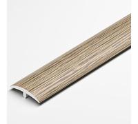 VQWQV Moldura Umbral De Transición Piso Autoadhesivo Moldura Borde Puerta Metal Espacio para Laminados Baldosas Rampa Entrada (3pcs X 90cm)(Brown,W2.5cm)