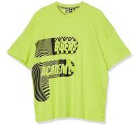 VR/46 RIDERS ACADEMY Camisetas Riders Academy Fila ,Unisex,L,amarillo flúor