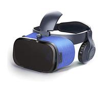VR Glasses Head-Mounted VR Glasses 3D Movie Virtual Reality Headsets VR Goggles Glasses Goggles and Comfortable Wear Blue Light Coated Lenses to Protect The Eyes