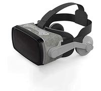 VR Glasses VR Glasses Virtual Reality Box with Adjustable Lens and Comfortable Strap for 3D Movies and Games 110°Big Vision Microporous Leather Breathable to Prevent Light Leakage