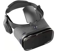 VR Headset VR 3D Virtual Reality Headset for Movies and Games VR Glasses Goggles Compatible VR Glasses with Double Adjustment of Interpupillary Distance and Object Distance 360° Videos and Im