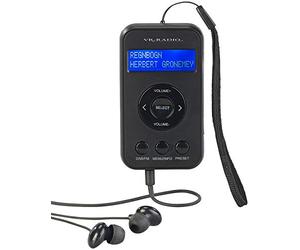 VR-Radio Radios Dab portátiles - Auricular con Dab +: Digital Radio de Bolsillo, Dab+/FM, Batería (de Bolsillo con Auricular, Mini LENGUADO, más)