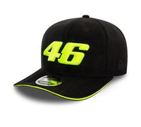VR46 New ERA Fall 2024 Cap, Hombre, Negro, M/L