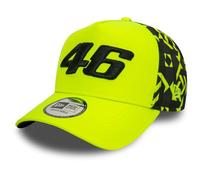 VR46 New ERA Fall 2024 Cap, Hombre, Negro, Talla única