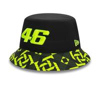 VR46 New ERA Fall 2024 Fisher Hombre Hat, Hombre, Negro, L