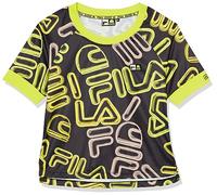 VR46 Riders Academy Fila Collection,T-Shirt,Donna,Black,M