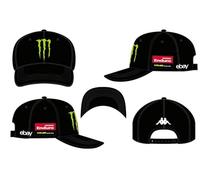 VR46 Team Pertamina Cap, Hombre, Negro, Talla única