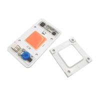 Vrabocry 50 W 220 V COB High Power Full Spektrum 380 - 840 nm LED lámpara chip integrado controlador inteligente integrado adecuado para foco LED DIY