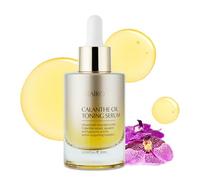 VRAIKO Gua Sha Face Oil Serum | 1st High Altitude Calanthe Orchid Product | Detox, Plump, Antioxidante, Soothing | Alpine Botanic, Cruelty Free, Natural, 1 fl oz (30 ml)