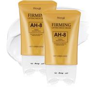 VRAIKO HOYGI AH-8 Crema reafirmante para el cuello, 2 en 1 Guasha Neck Moisturizer con aplicador de rodillo, para piel saggy, Double Chin, Face Lifting, 120 g