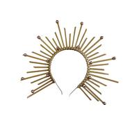 vreplrse Accesorios para el cabello, joyas para el cabello, aros para el, opciones para Halloween, bodas, presentaciones en el escenario, tocados de novia, bola redonda, 23x30cm