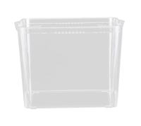 vreplrse Acuario de decoración Moderna con Tapa a Prueba de Polvo, Ideal para Escritorio y para pequeñas Colecciones peceras. Acuario para Tortugas, Ideal para Principiantes y cría Tortugas.