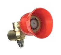 vreplrse Adaptador de boquilla nebulizadora para sistema de riego agrícola, conector boquillas nebulizadoras latón presión, accesorios para aspersores riego jardín.