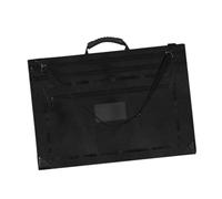 vreplrse Bolsa de portafolios de Arte de Capacidad con 3 Bolsillos con Cremallera para Guardar Obras de Arte, pósteres, Suministros de Pintura Durante Viajes,