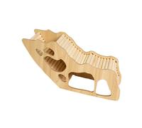 vreplrse Cabaña de para Madera para Animales pequeños. Juguete de exploración Que entretiene a los hámsteres y fomenta su curiosidad Natural. Adopta la, Estilo C
