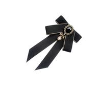 vreplrse Camisa Cinta Corbatas Hermosa Pajarita Decoración Night Club Show Cosplay Eventos Broche Pin Collar Fiesta Favor Bowtie Estudiantes O Camisa Joven Boda Cumpleaños Night, Negro