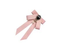 vreplrse Camisa Cinta Corbatas Hermosa Pajarita Decoración Night Club Show Cosplay Eventos Broche Pin Collar Fiesta Favor Bowtie Estudiantes O Camisa Joven Boda Cumpleaños Night, Rosa