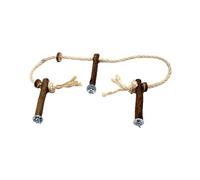 vreplrse Columpio para pájaros, Puente de Escalada, Escalera, Soporte de Ejercicio, Zona Aventuras Que Ofrece diversión y Actividad física para pájaros, Soporte Juego para cacatúas, Columpio, Jaula