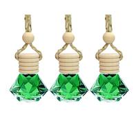 vreplrse Difusor de Aroma para Coche, de Secado rápido, Elimina olores al Instante, ambientador de Aire para Coche, Perfume, decoración Interior de Coche, 3 Pack/Lote, Verde