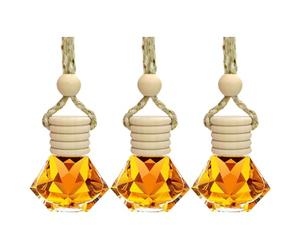 vreplrse Difusor de Aroma para coche, de secado rápido, elimina olores al instante, ambientador de aire para coche, Perfume, decoración Interior de coche, 3 pack/lote, naranja antiguo