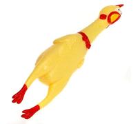 vreplrse Emocionantes artículos para Perros con un Juguete de Pollo apretujable, diseñado para entretener a Sus Mascotas con Fuertes gritos.