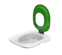 vreplrse Inodoro para Gatos Tejido, innovadora Caja de Arena autolimpiante ABS para Orinal, Inodoro de Entrenamiento, Inodoro para Gatos autolimpiante, B