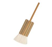 vreplrse Juego de pinceles para acuarela, pinceles de pelo cabra, suministros arte bambú, herramienta profesional duradera para diversas técnicas pintura, pincel pelo cabra para artistas, 5 filas