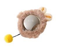vreplrse La Pelota de Juguete Inteligente para Gatos interactiva para un Entretenimiento sin Fin es un compañero para Mascotas y Pelota de Juguete interactiva para Mascotas, Gris