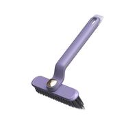 vreplrse Limpieza fácil de cocina y baño con cepillo giratorio para espacios para grietas, cepillo para suciedad giratorio multifunción ABS , púrpura